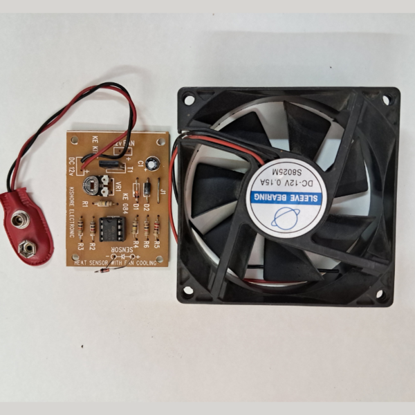 Heat Sensor with Fan Cooling